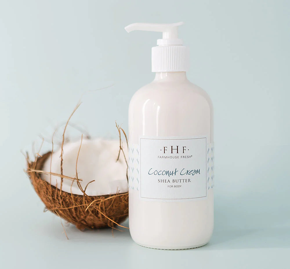 Coconut Cream
Shea Butter for body